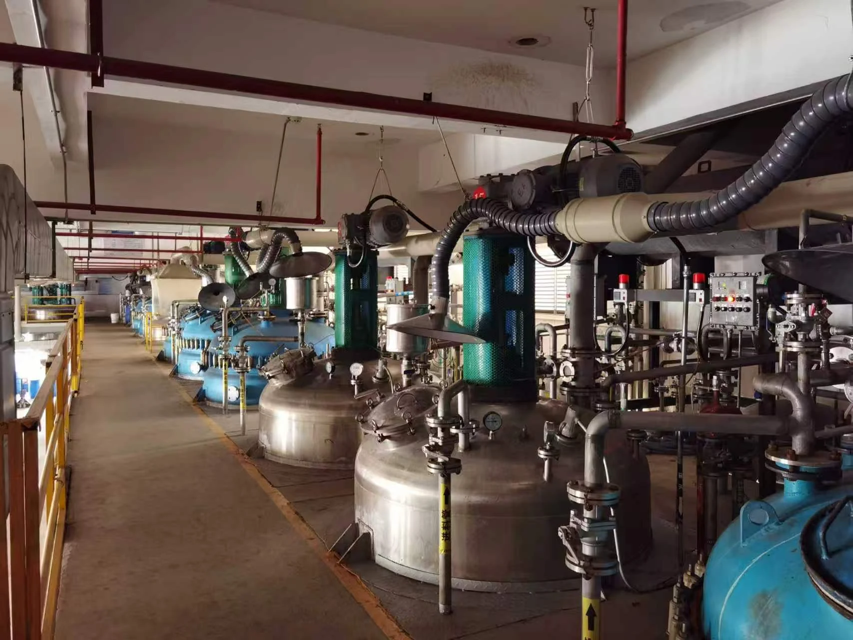Textile mill production area