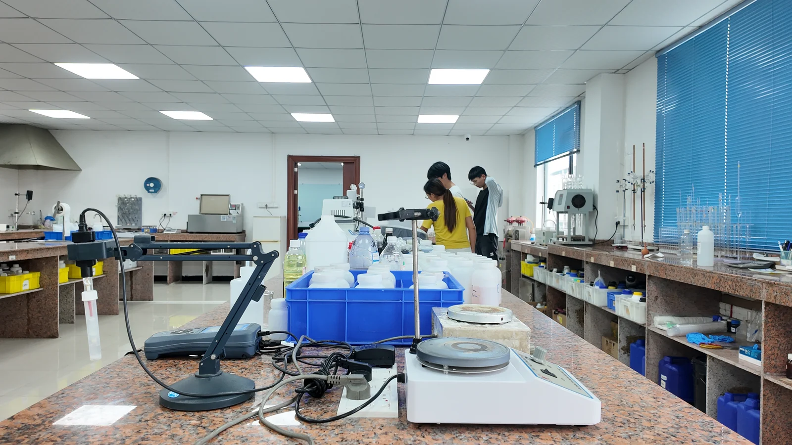 Hua Lian production facility for the low-temperature pretreatment agent